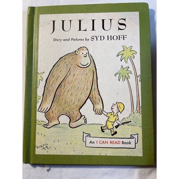 1959 Edition JULIUS By SYD HOFF Hard Cover Illustrated I Can Read Book - Picture 1 of 3